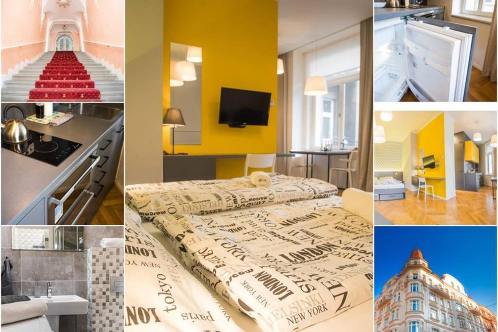 Design Studio Andel, All Historical Sights Walkable Prag Exteriör bild